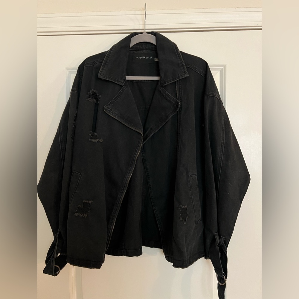 Black Jean Jacket
